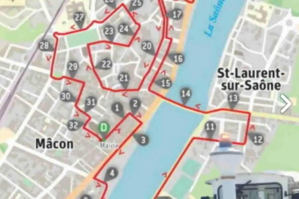 Detente Centre Historique De Macon Avec Spa Et Cine Zewnętrze zdjęcie